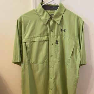 UA heat gear fishing shirt